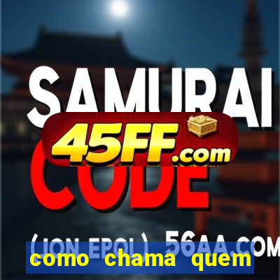 como chama quem canta o bingo